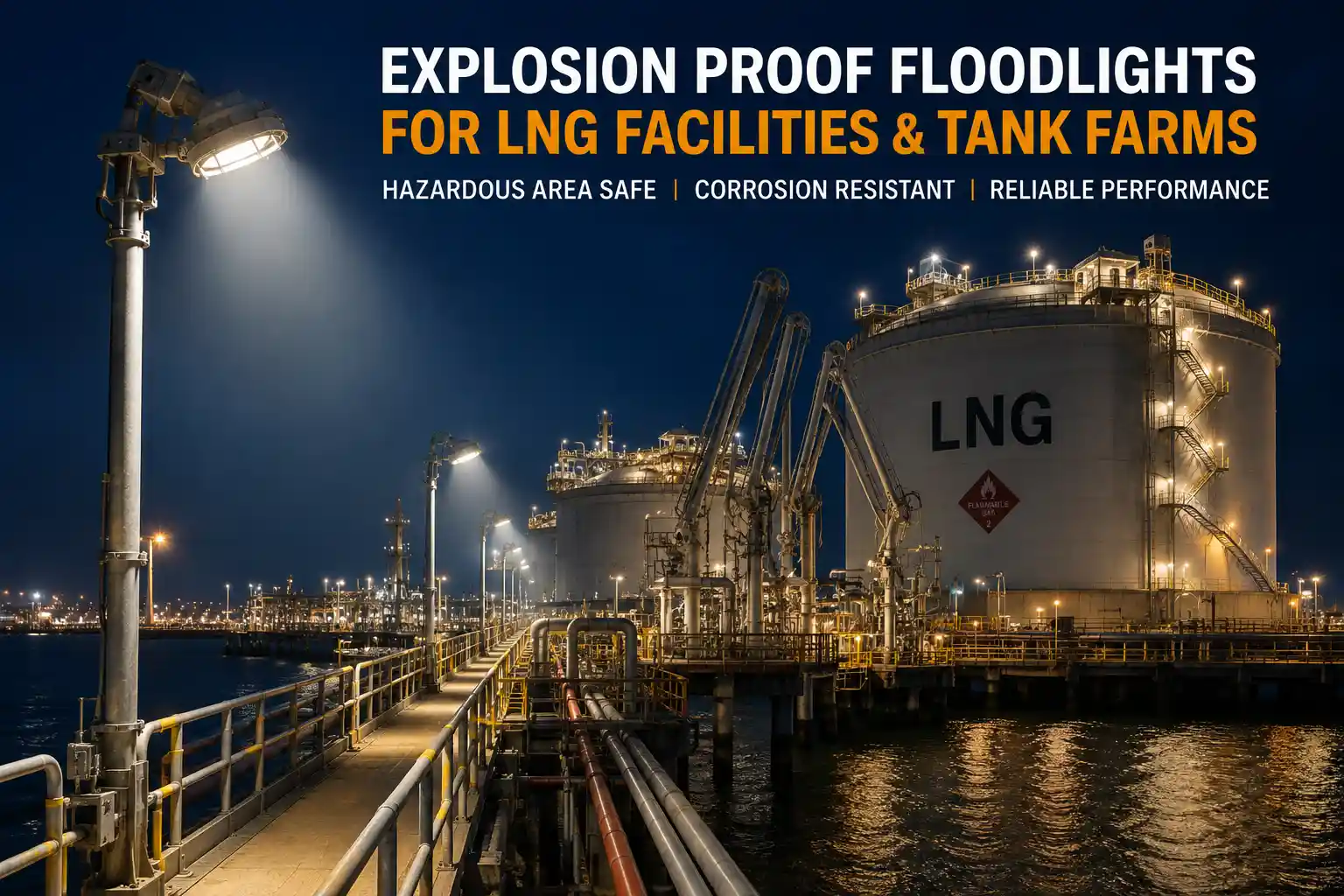 explosion-proof-floodlights-lng-terminal-tank-farm